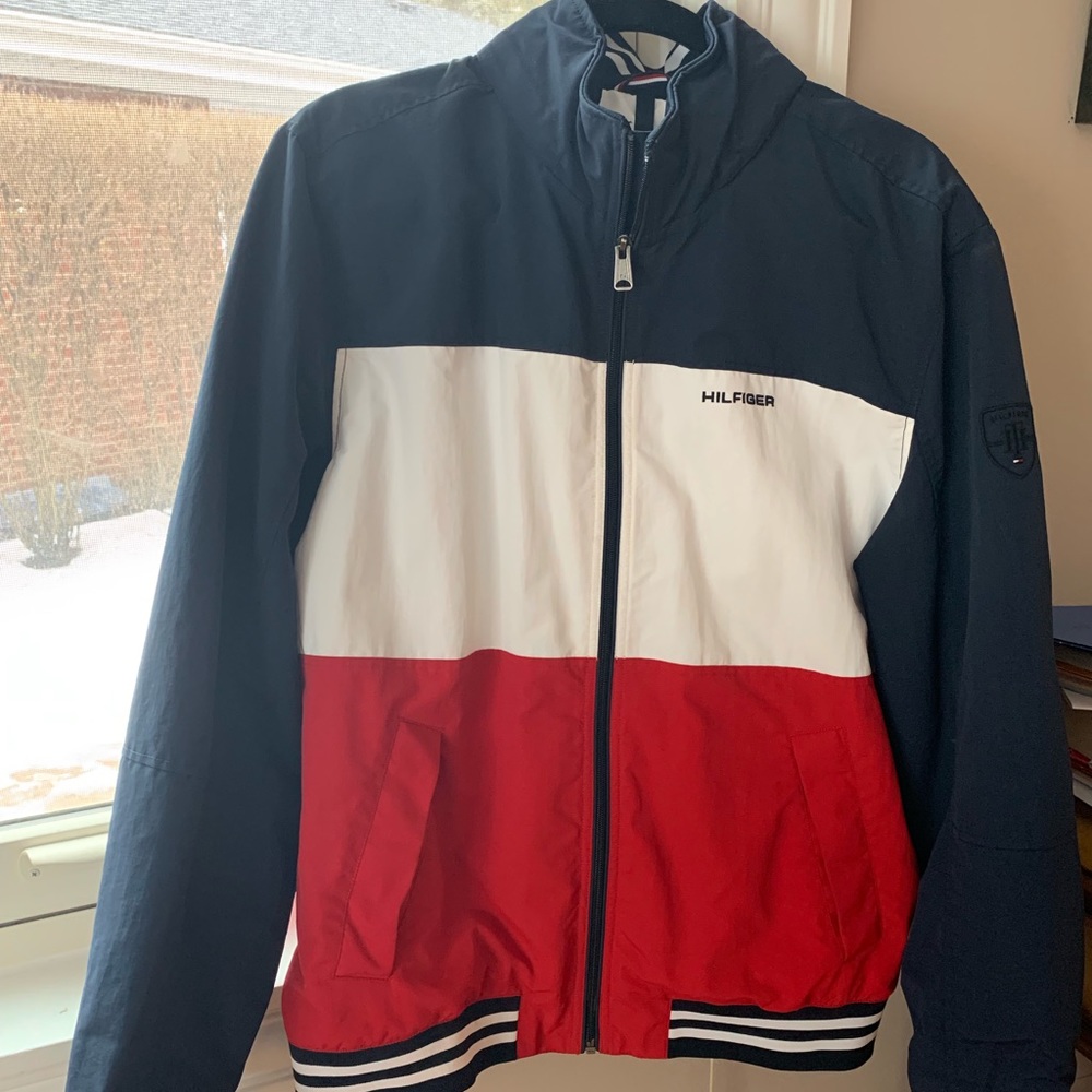Tommy Hilfiger S flag Regatta size L